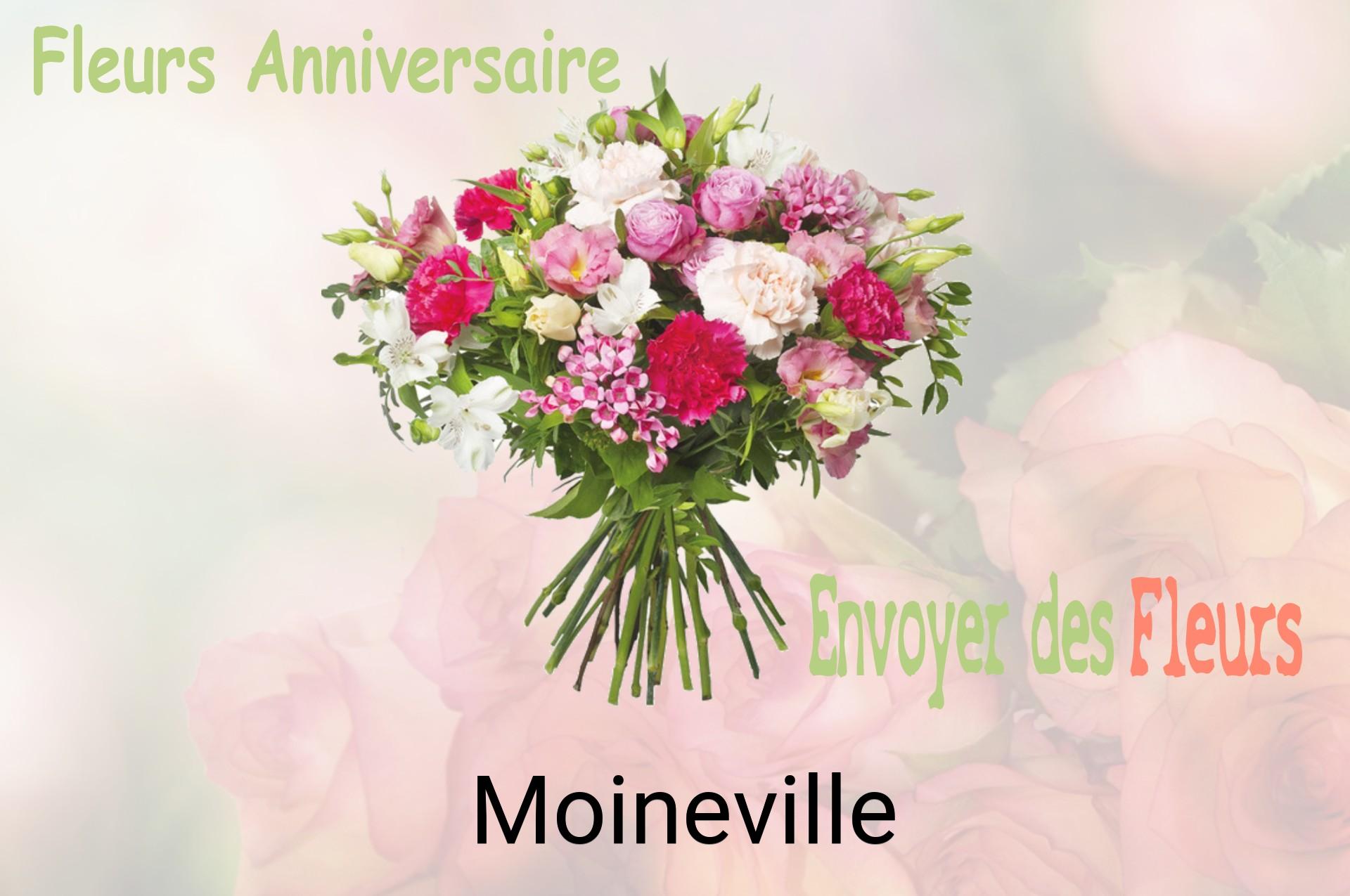Bouquet de fleurs d’anniversaire livré à Moineville
